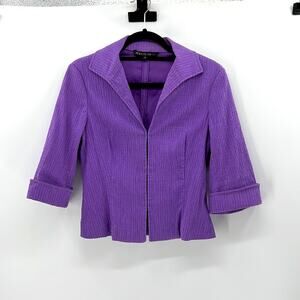 Lafayette 148 New York Blazer - Purple - 4